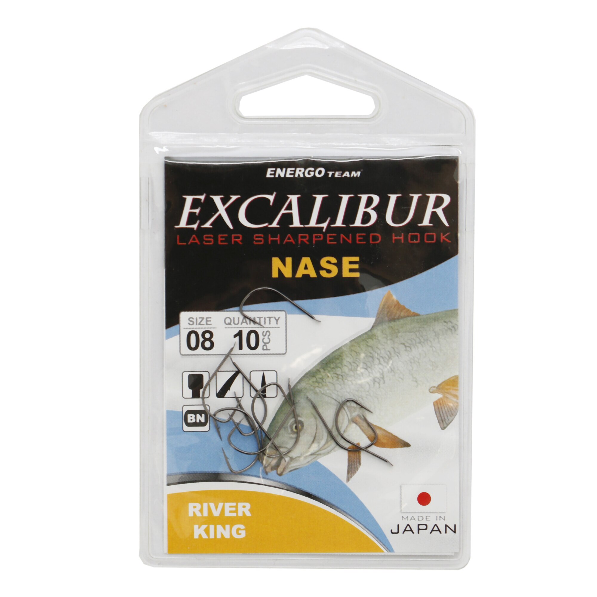 Carlige Energo Team Excalibur Nase River King Nr 8